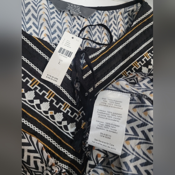 Anthropologie Daeira Embroidered Blouse Size Large New With Tags. - Picture 4 of 13